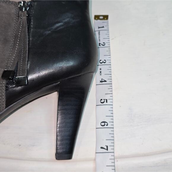 Franco Sarto Emelina Women's 10M Shoes Gray Suede Ankle Boots Booties Size 10 - Picture 8 of 9